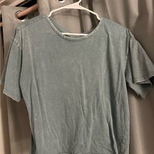 Caution To The Wind Blue Crop Top